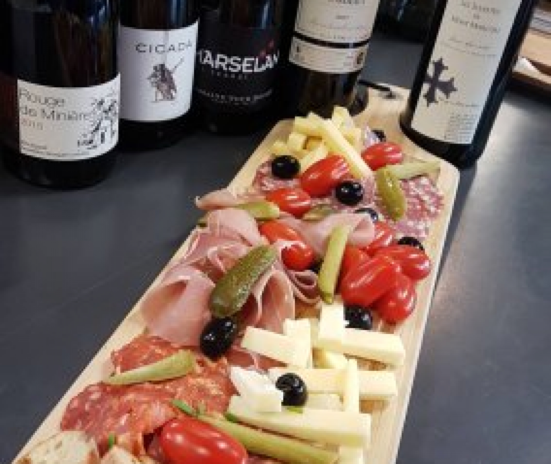 Carte du restaurant l'Ardoise entrées, plats, desserts et menus