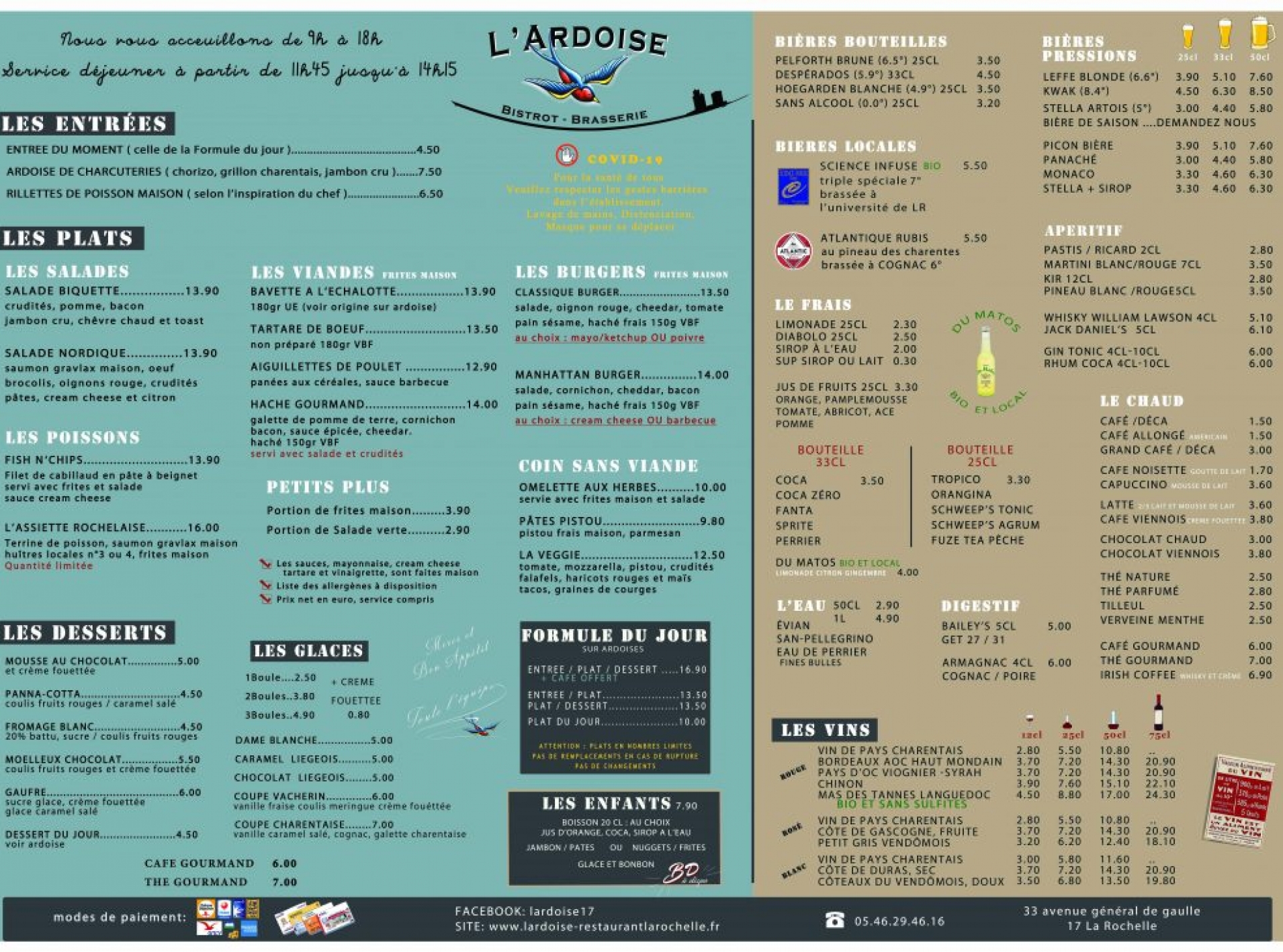 La carte La carte